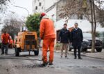 Jorge Macri visitó Villa Pueyrredón por los avances en el plan anual de bacheo