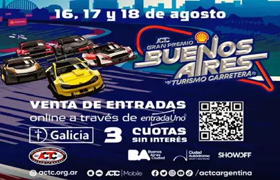 Gran Premio Buenos Aires Shell Turismo Carretera contará con FAN ZONE