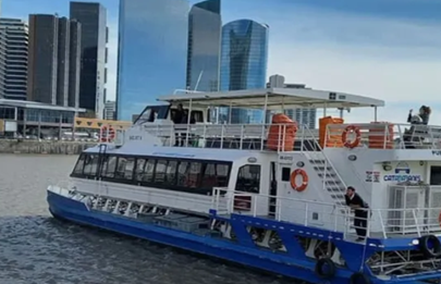 Catamarán desde Puerto Madero a La Boca, servicios, horarios y precios 