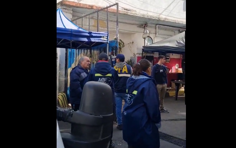 La PFA allanó la sede de UTEP en Constitución
