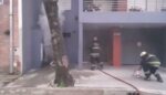 Una persona fue asistida tras un incendio en Villa Devoto