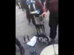 La Policía de la Ciudad casi detiene a una banda que tocaba en la puerta del Abasto Shopping