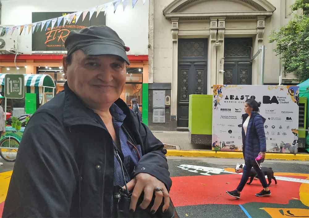 Fernando Noy presenta Vértigo Sagrado en JJ Circuito Cultural del Abasto