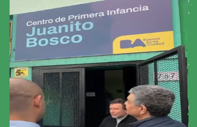 Macri visitó La Boca mostró la trasformación de un bunker narco