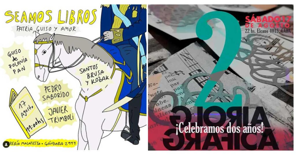 Agenda cultural en Chacarita y Parque Chas