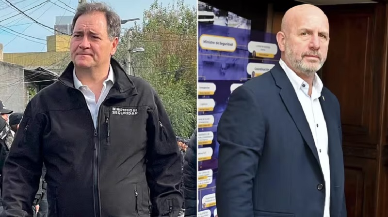 El ministro de Seguridad bonaerense le respondió a Waldo Wolff por sus críticas ante el asesinato de oficiales porteños en PBA