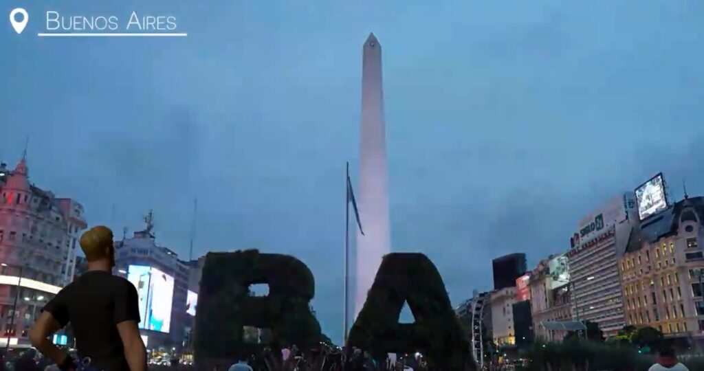 El Gobierno nacional utiliza Fortnite como “plataforma de promoción turística” con escenarios en Obelisco, Caminito y Puerto Madero