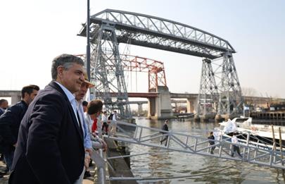 “El Riachuelo vuelve a ser navegable tras los trabajos de saneamiento”