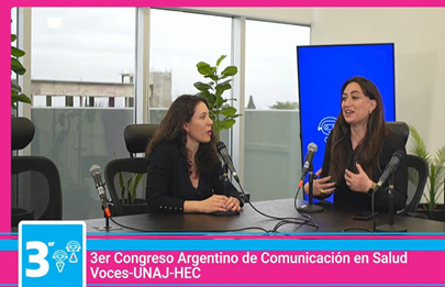 Profesionales del Bonaparte participaron del Congreso de Comunicación en Salud