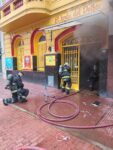 Caballito: hubo un incendio frente al Parque Lineal Honorio Pueyrredón y los vecinos denunciaron que la “autobomba no entra”