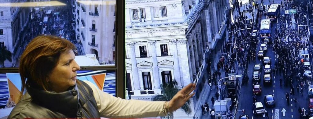 Patricia Bullrich, sobre el operativo policial frente al Congreso en la marcha de jubilados: “Que prevalezca la ley y el orden”