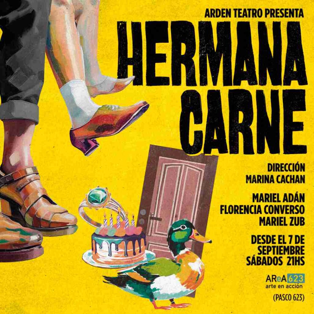 Balvanera: “Hermana carne” en Área 623
