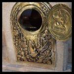 El orfebre del barrio Mauro Sabbatini confeccionó un relicario para la Parroquia Sagrada Familia, que había sufrido un robo el año pasado