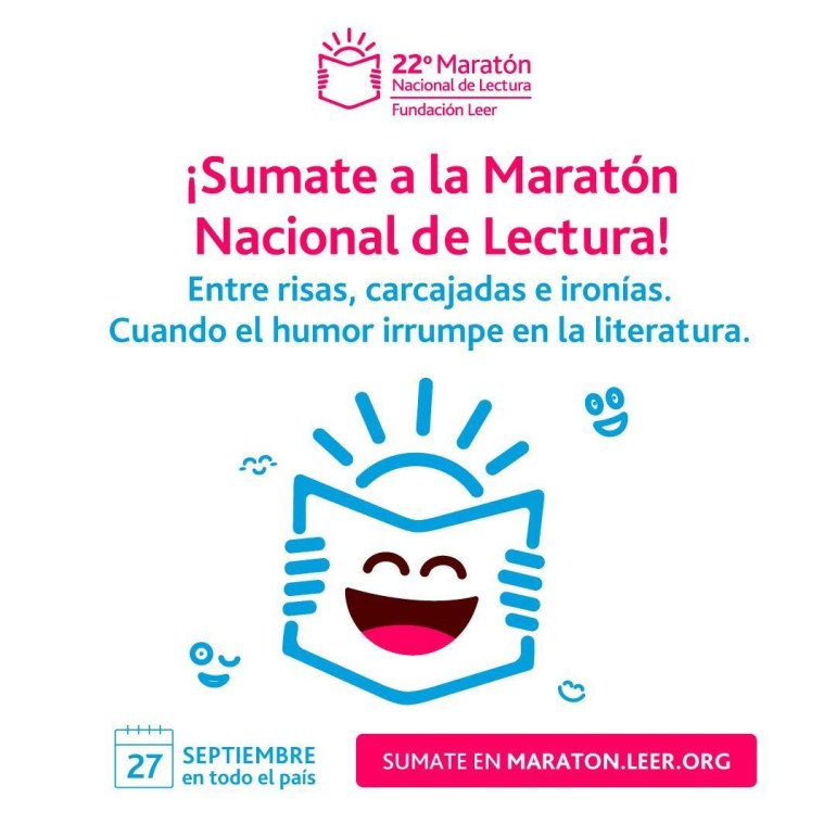 Nueva Maratón Nacional de Lectura: humor y literatura infantil