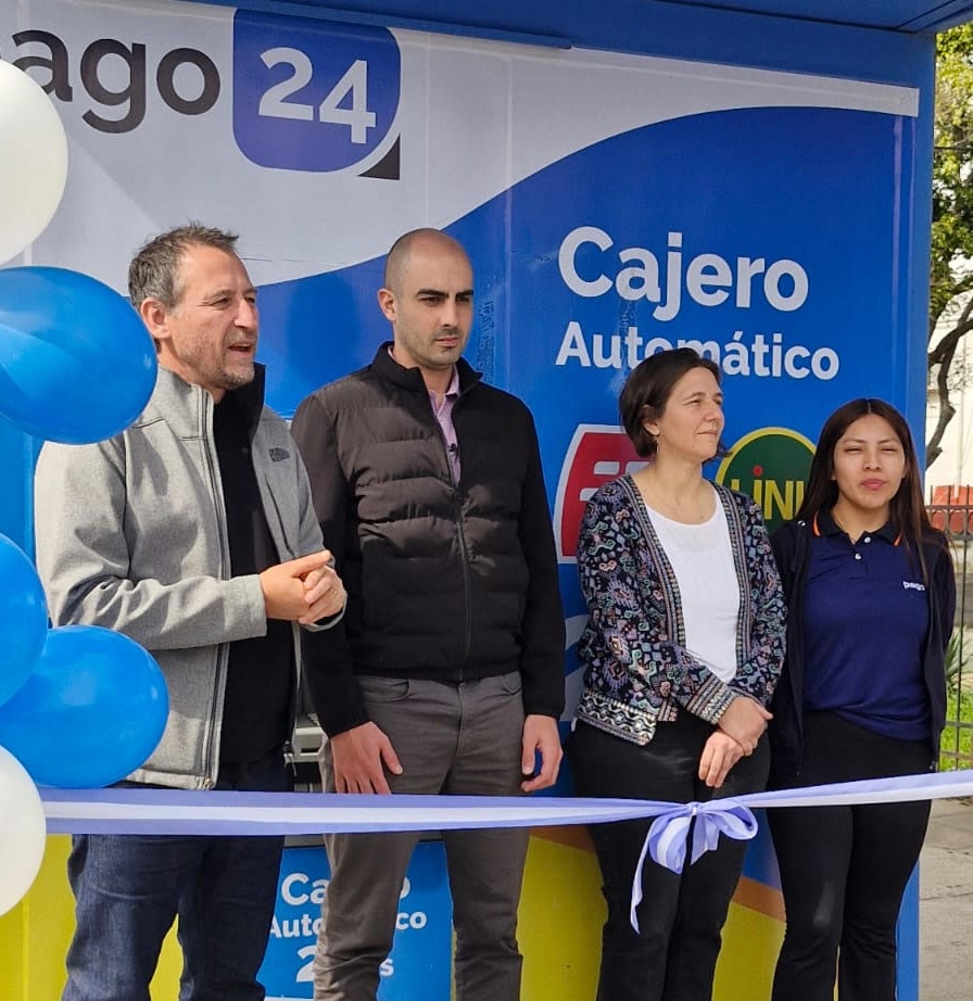 Villa Lugano: inauguraron un cajero automático en Piedrabuena