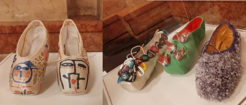 La Fundación Julio Bocca inauguró una muestra solidaria en el Teatro Colón