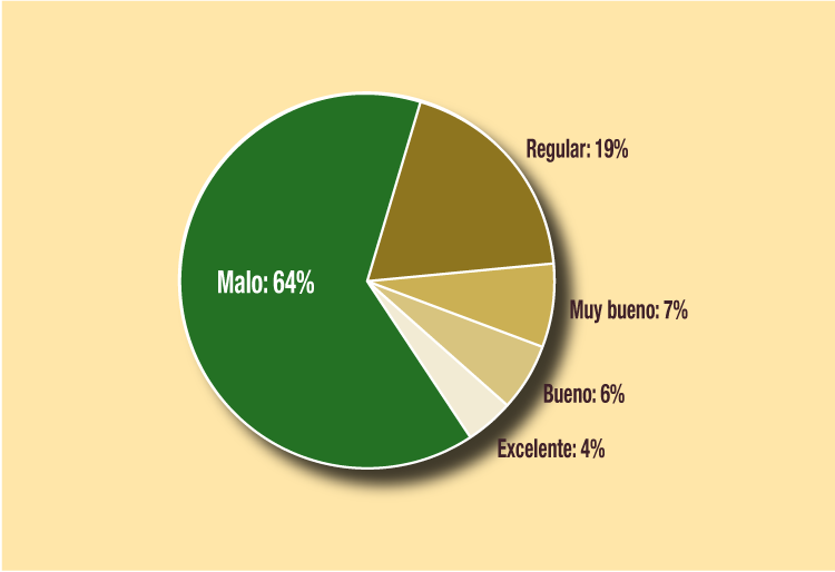 Pulgar abajo para el servicio de higiene urbana
