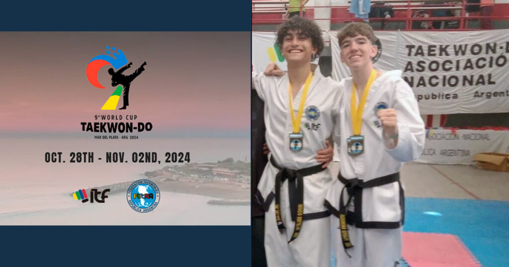 Vecinos de Parque Chas y Villa Urquiza participarán en el próximo mundial de Taekwondo