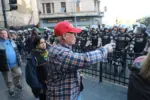 Represión en Congreso a jubilados y manifestantes