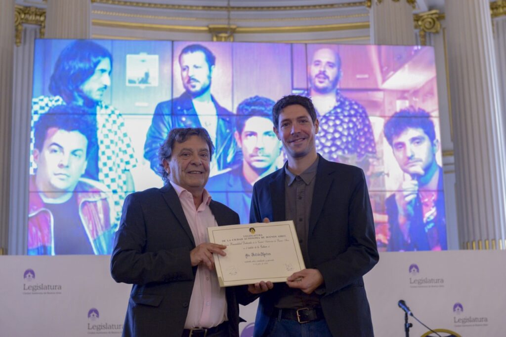 La Legislatura porteña declaró Personalidad Destacada de la Cultura a Julián Kartun