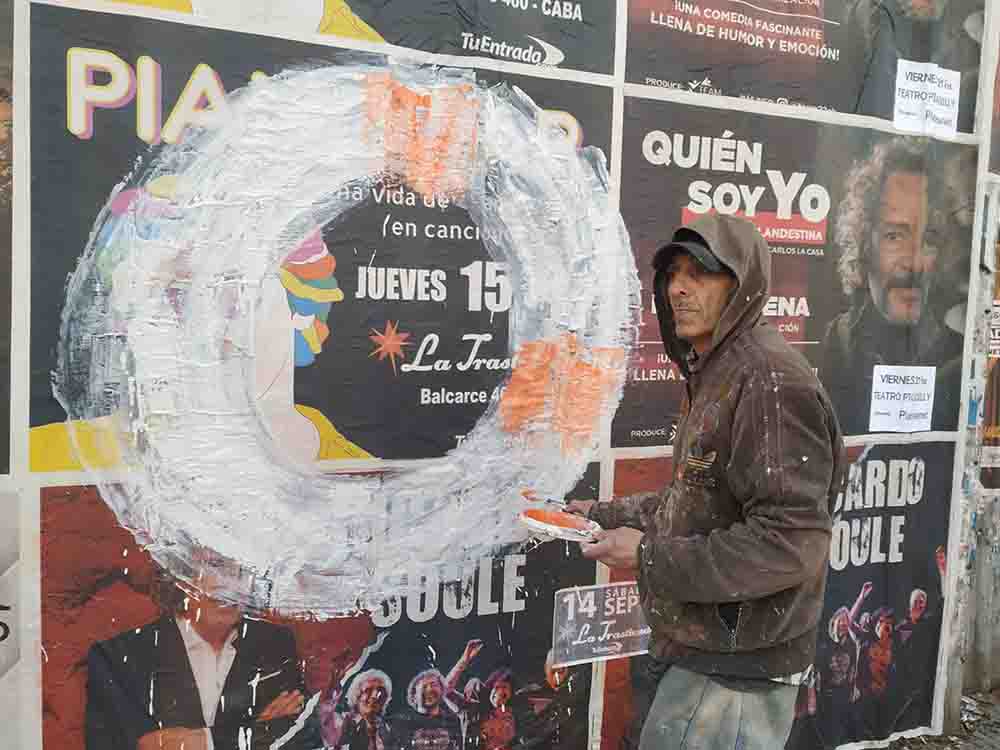 Una enredadera de arte en pleno Abasto