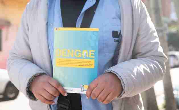 Prevención contra el dengue en el CeSAC 11 del Abasto