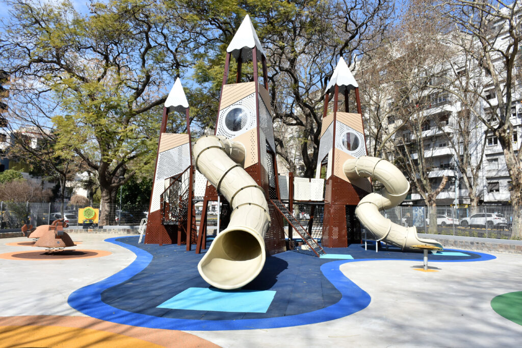 El GCBA renovó plazoletas de Chacarita y Villa Crespo