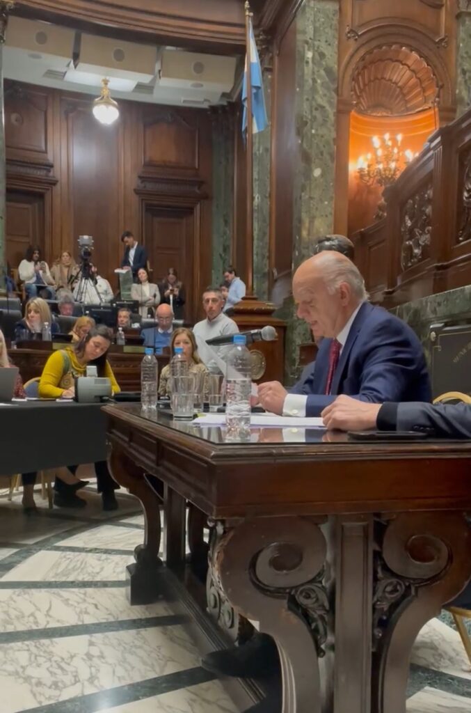 Néstor Grindetti asistirá a la Legislatura porteña para informar sobre la gestión del GCBA