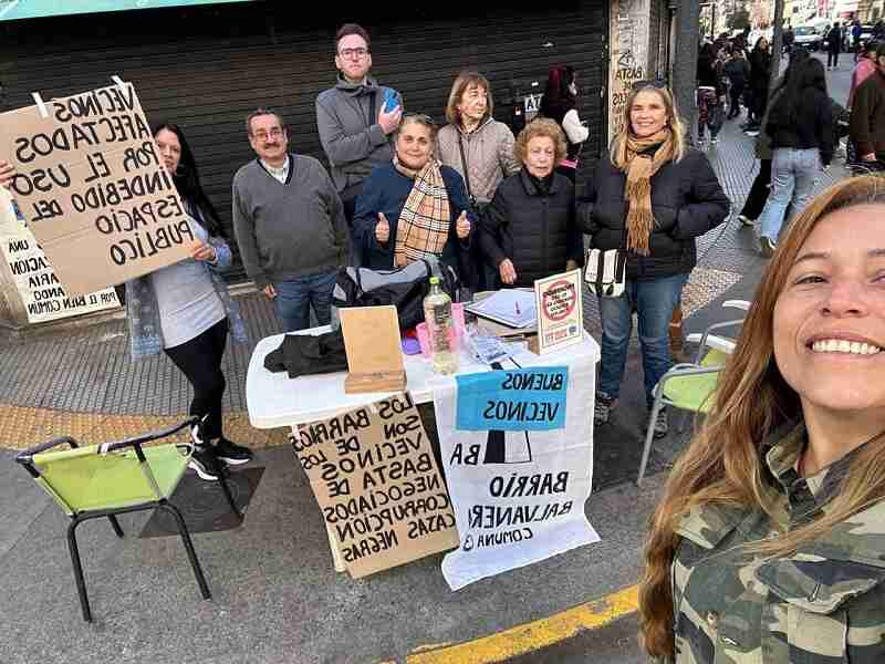 Buenos Vecinos BA, sobre el operativo del GCBA en Once contra manteros: “Es una respuesta contundente a favor de los vecinos”