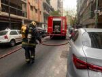 Balvanera: incendio en un edificio de Paso al 700, cinco personas asistidas