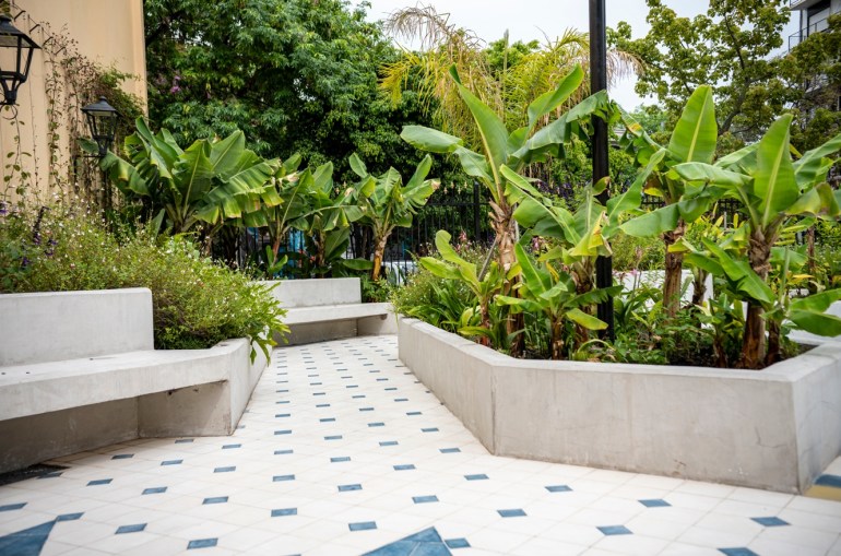 El Patio de Marruecos es un nuevo espacio verde en Palermo