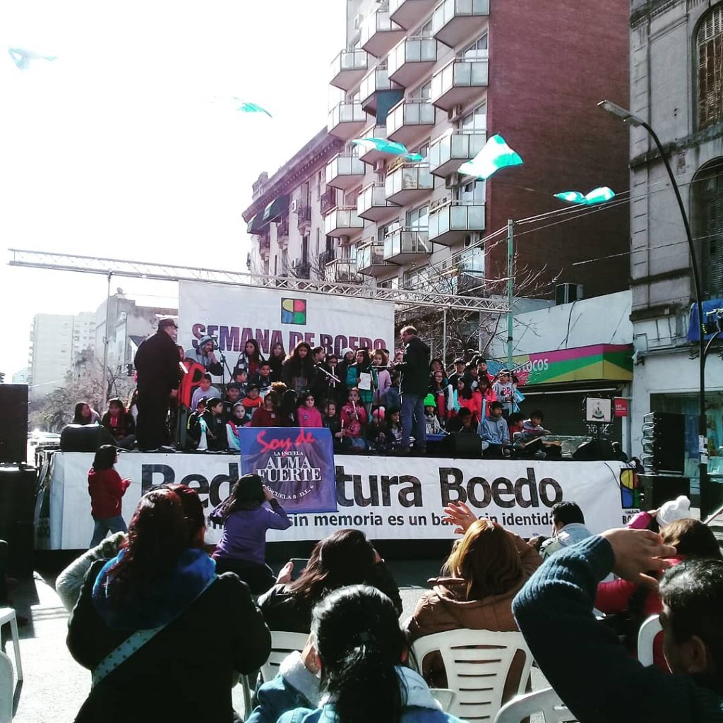 La Semana de Boedo celebra sus 20 años e inicia con una fiesta popular en plena calle
