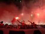 El GCBA clausuró el Monumental por las bengalas encendidas durante el partido de River contra Mineiro