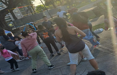 El presiente comunal en una nueva edición de Cujuca