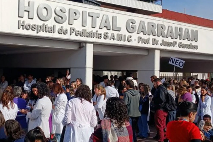 Trabajadores del Garrahan: paran 48 horas y se movilizarán a Plaza de Mayo