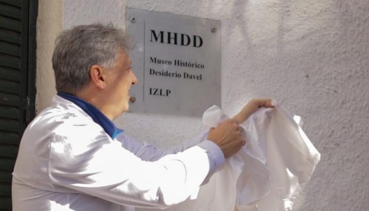 Instituto de Zoonosis Luis Pasteur: Inauguración Museo Histórico Desiderio Davel