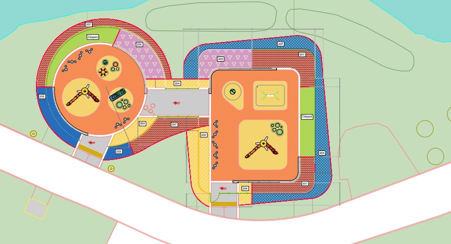 Parque de la Ciudad de Villa Soldati: el GCBA construirá un patio de juegos en sectores en que funcionaron atracciones de Interama