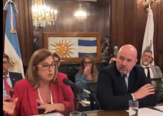 El ministro de Seguridad se presentó en la Legislatura