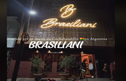 Furor en redes por el tenedor libre brasilero de Villa Lugano