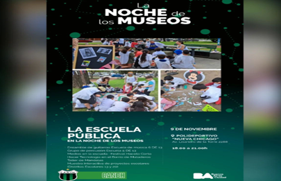 La Escuela pública en la Noche de los Museos