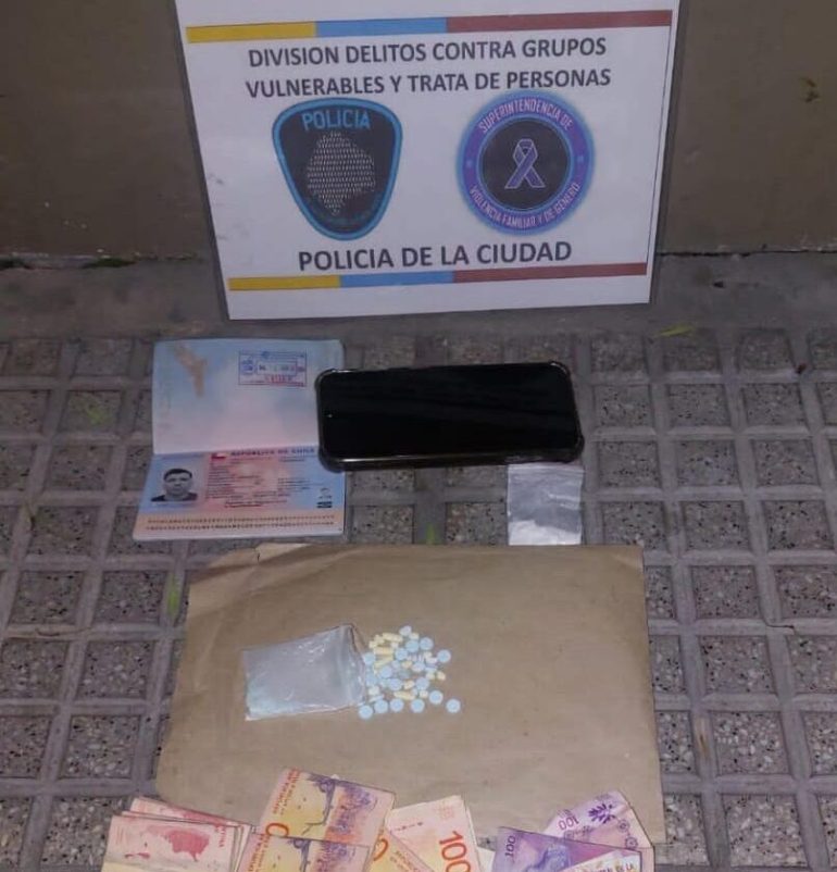 Delincuente chileno detenido en Palermo