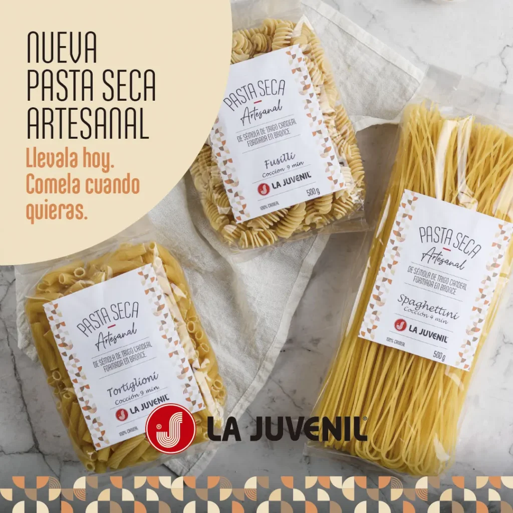 Nuevas pastas secas artesanales, probalas!