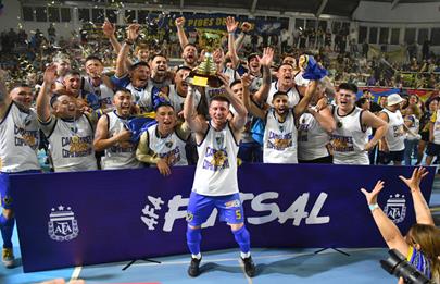 Franja de Oro campeón de la Copa Argentina de Futsal 2024