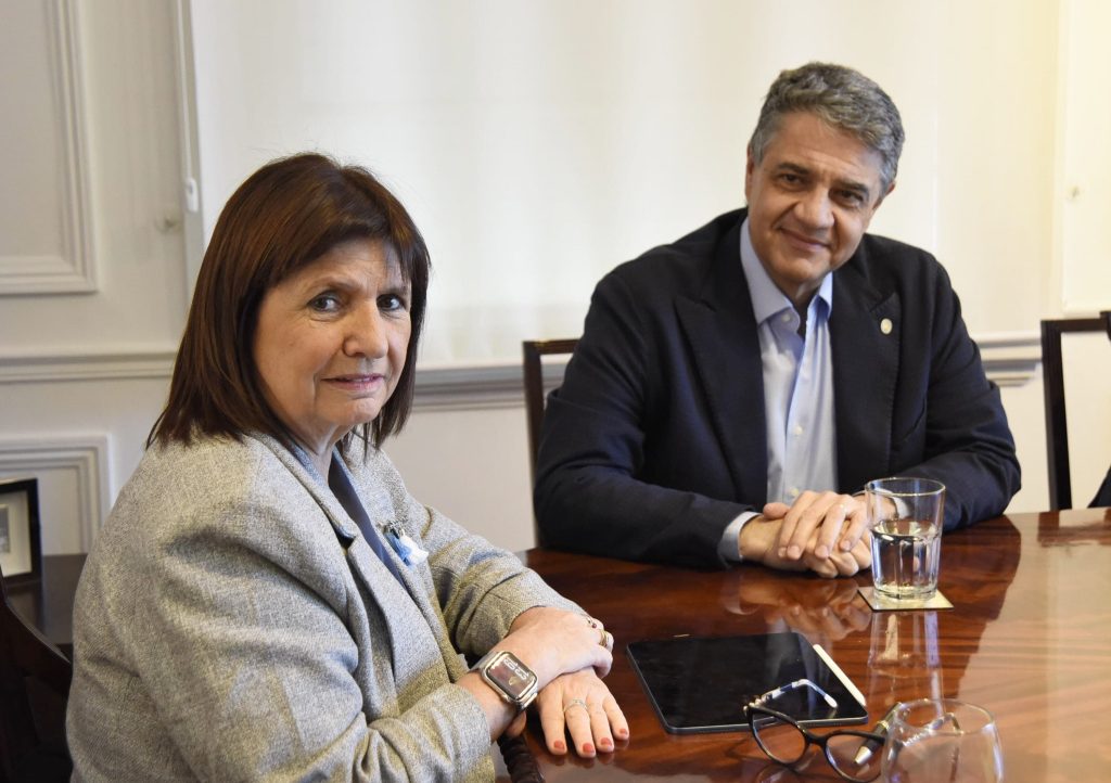Patricia Bullrich y Jorge Macri acordaron la transferencia del servicio penitenciario en el ámbito de CABA