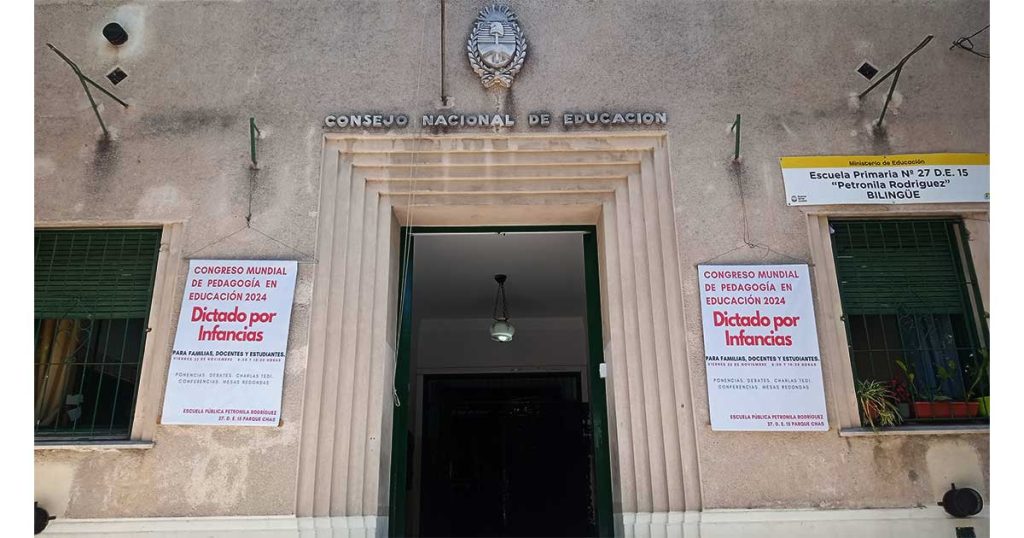 La Escuela Pública Petronila Rodríguez, será sede del Congreso Mundial de Pedagogía en Educación