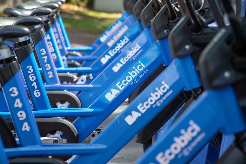 Saavedra: nueva estación de EcoBici en el Parque General Paz