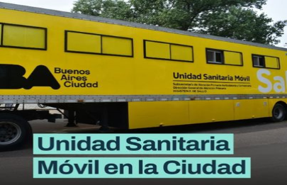 Llega unidad sanitaria móvil a la Comuna 9