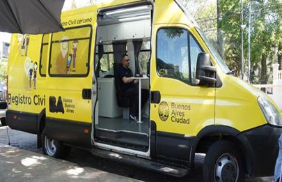 La Ciudad lleva sus oficinas móviles de trámites y servicios a Liniers