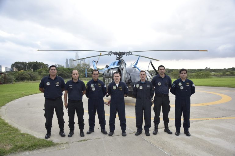 Cómo es el trabajo de un piloto de helicópteros de la Ciudad