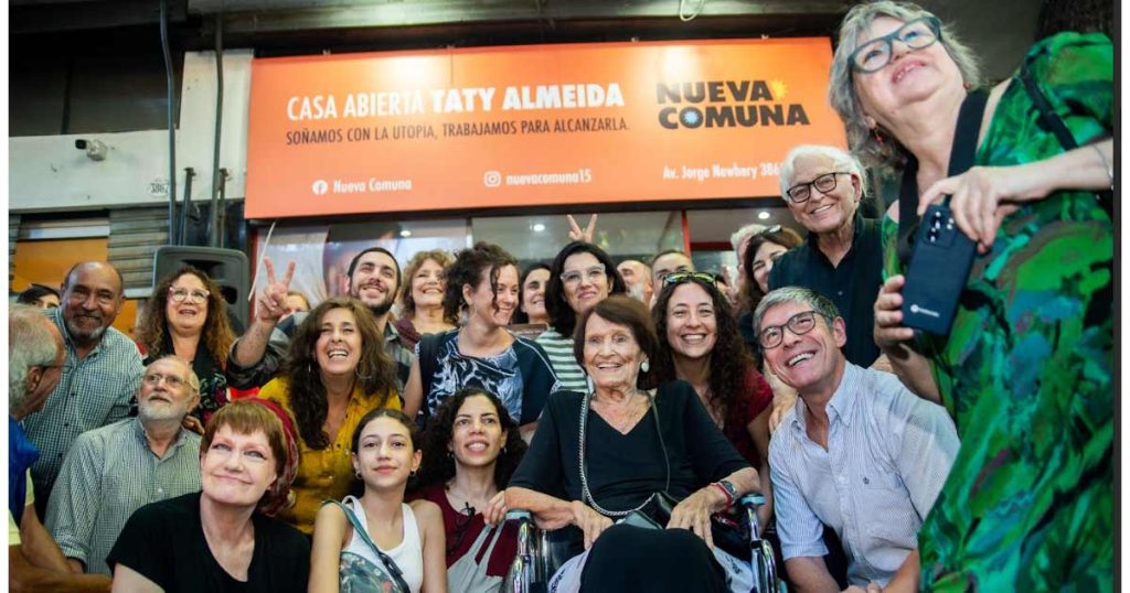Comuna 15: La agrupación Nueva Comuna reinauguró su sede que ahora lleva el nombre de Taty Almeida